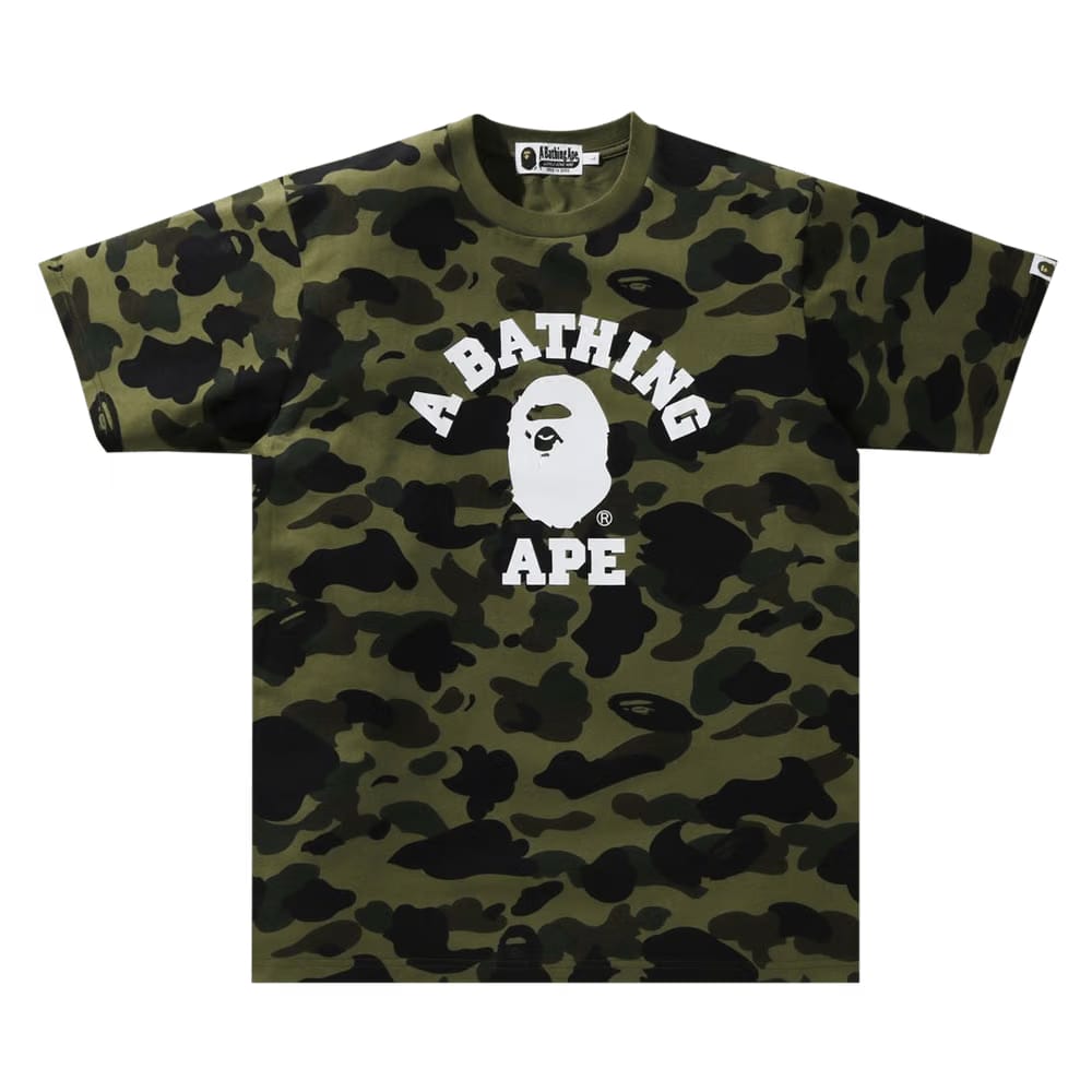 BAPE 1st Camo College T-Shirt (Online Exclusive) Green