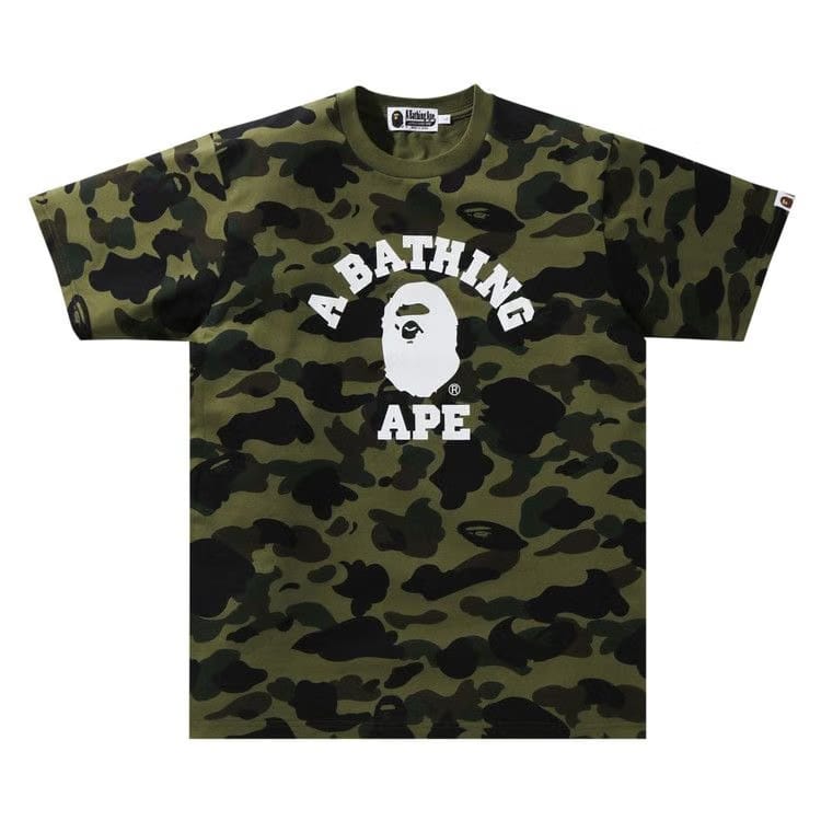 BAPE 1st Camo College T-Shirt (Online Exclusive) Green