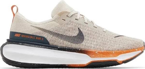 ZoomX Invincible Run Flyknit 3 Oatmeal Safety Orange