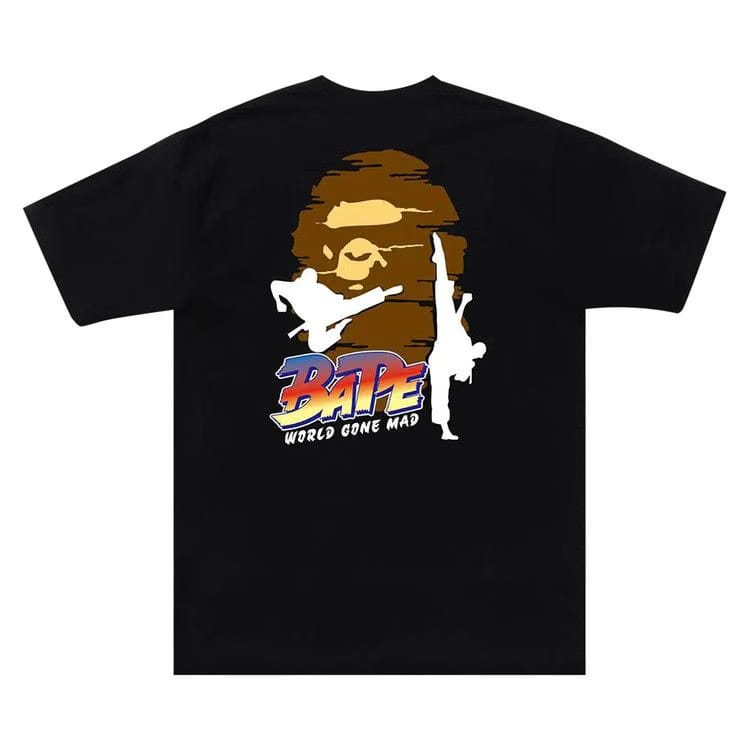 BAPE Japan Culture Karate T-Shirt Black