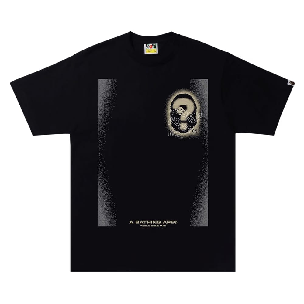 BAPE Multi Logo #3 T-Shirt Black