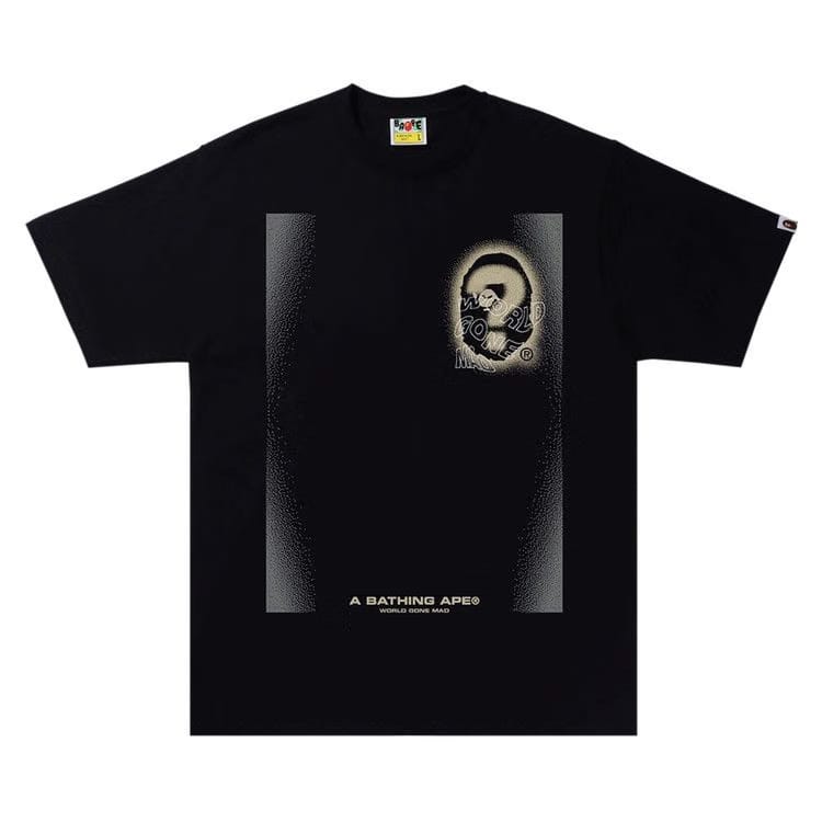 BAPE Multi Logo #3 T-Shirt Black