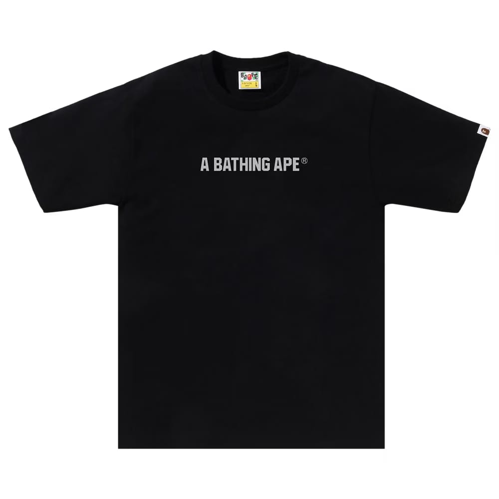 BAPE Honeycomb Camo Busy Works T-Shirt Black/Grey