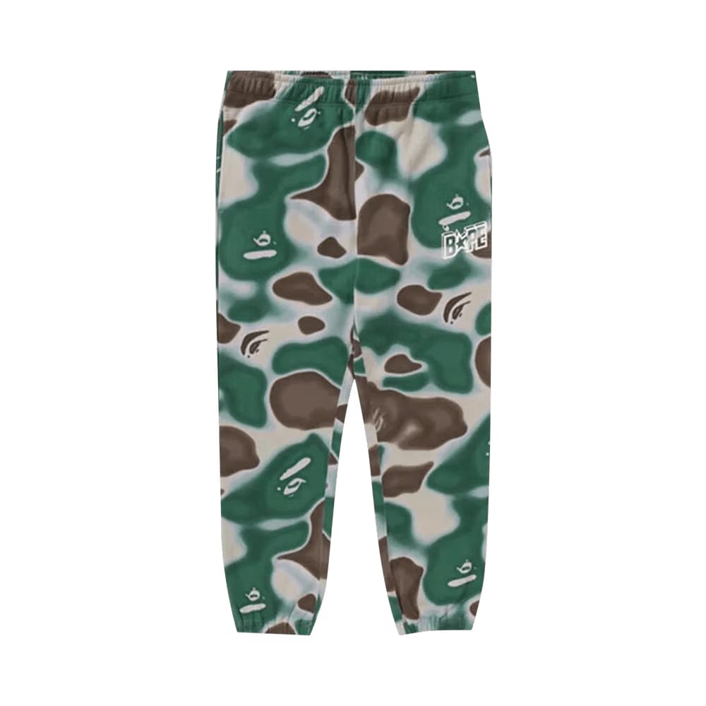 BAPE Liquid Camo Bape Sta Sweat Pants Olive Drab