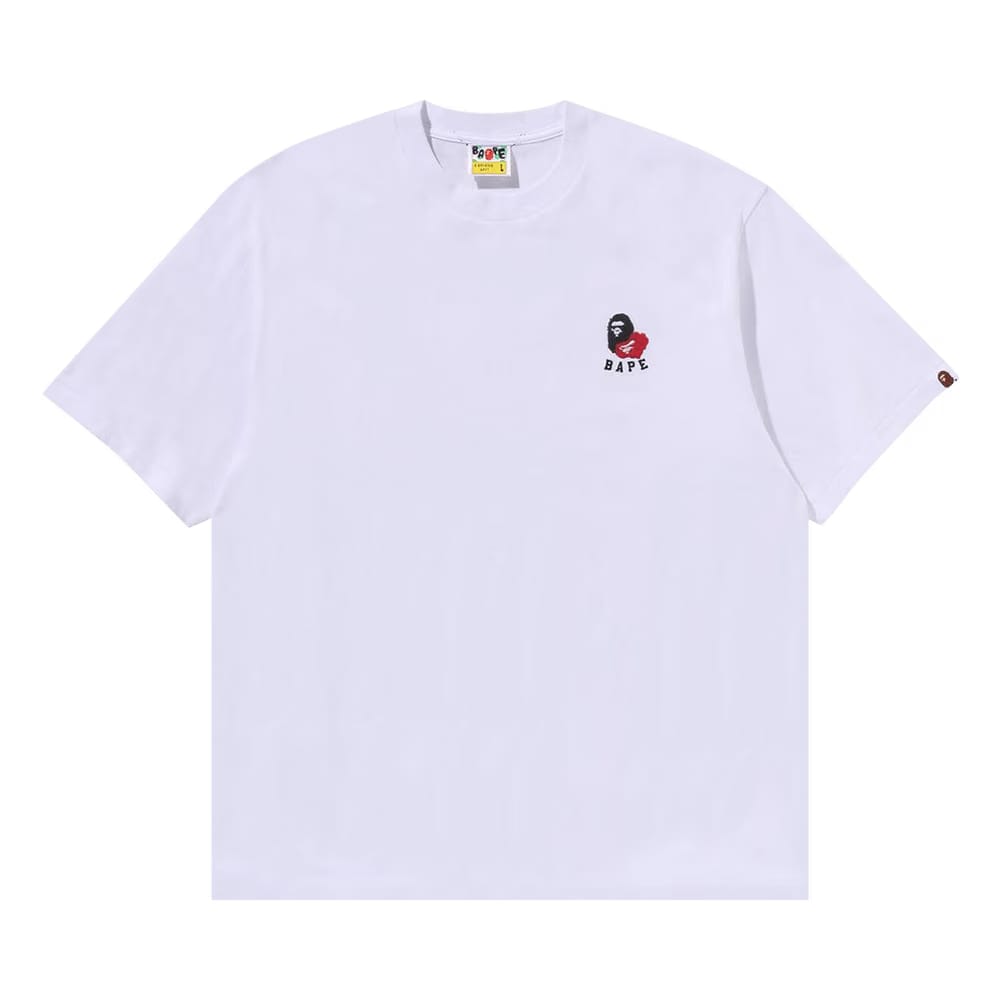 BAPE Ape Head 2 Point Relaxed Fit T-Shirt White