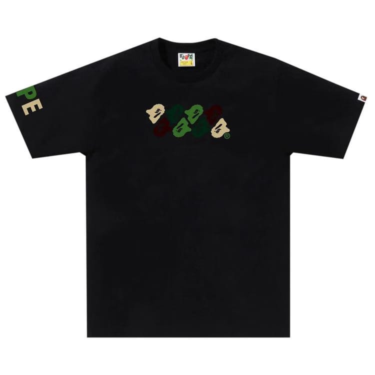 BAPE ABC Camo T-Shirt Black/Green
