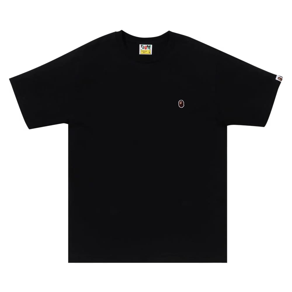 BAPE A Camping Ape One Point T-Shirt Black