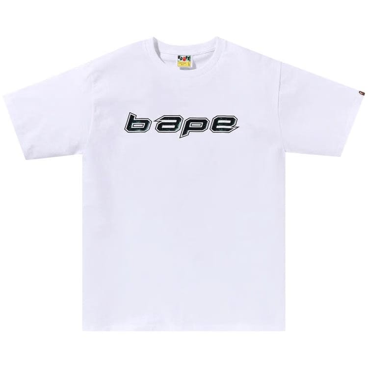 BAPE Silicon Logo T-Shirt White