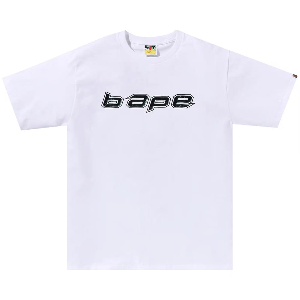 BAPE Silicon Logo T-Shirt White