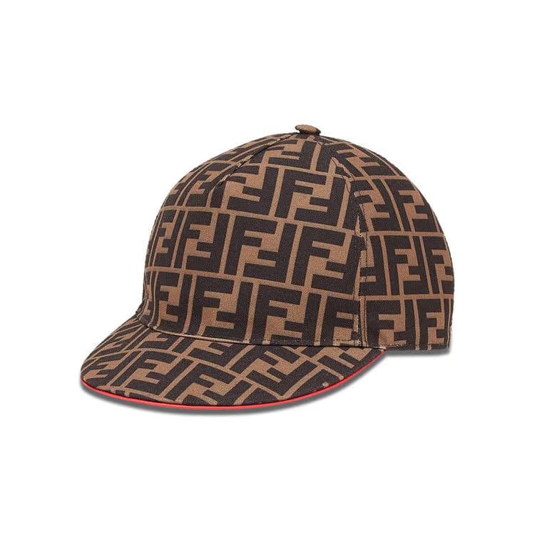 Fendi FF Baseball Cap Tabacco/Fragola