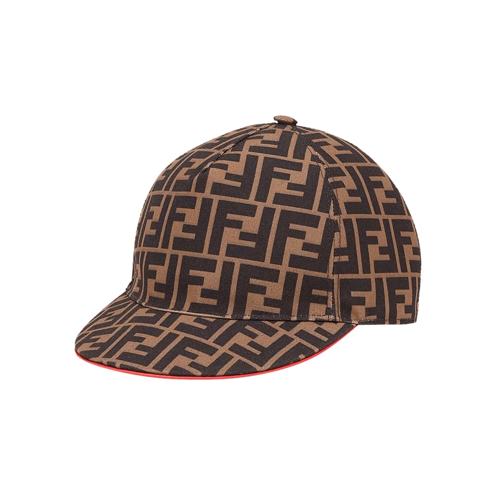 Fendi FF Baseball Cap Tabacco/Fragola