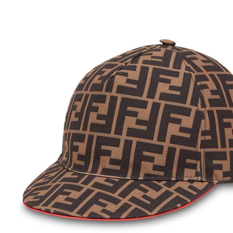 Fendi FF Baseball Cap Tabacco/Fragola