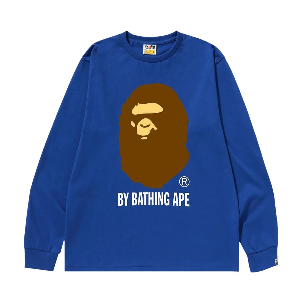 BAPE By Bathing Ape Long-Sleeve T-Shirt Blue