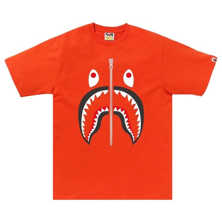 BAPE Shark T-Shirt Orange