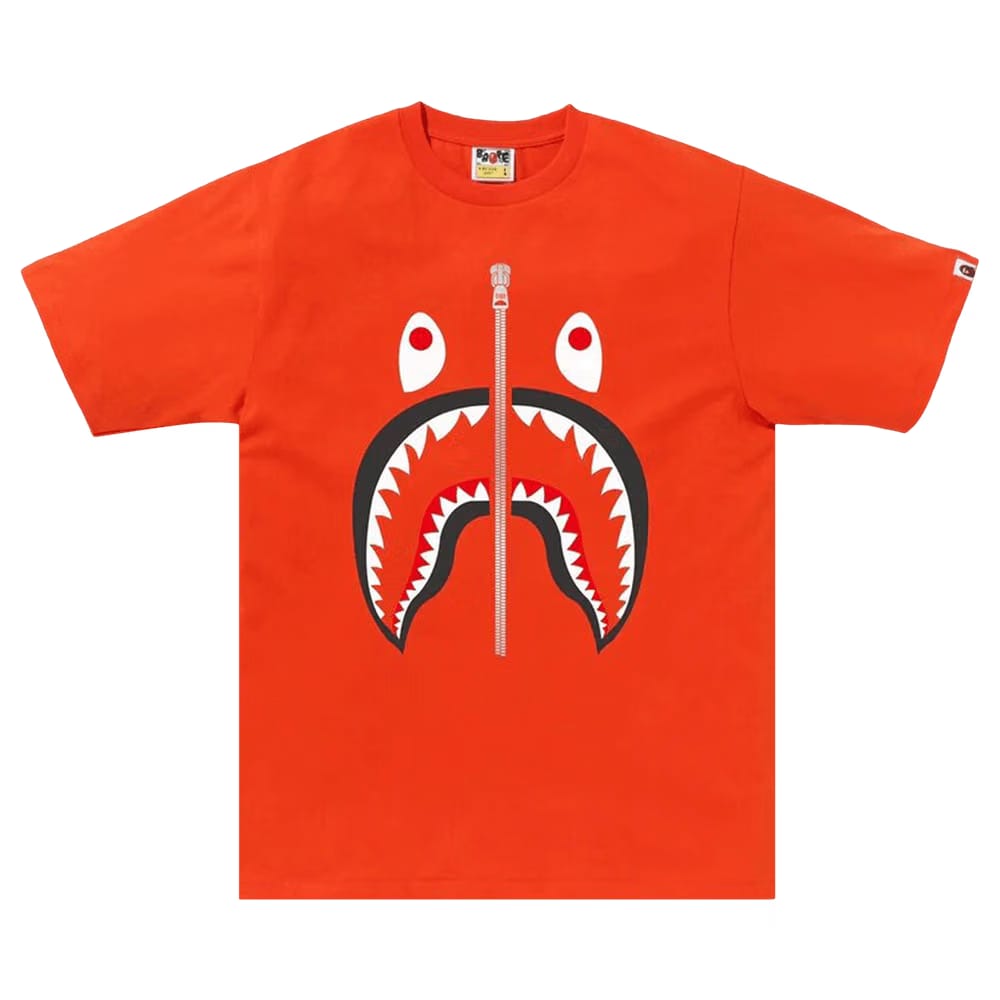 BAPE Shark T-Shirt Orange