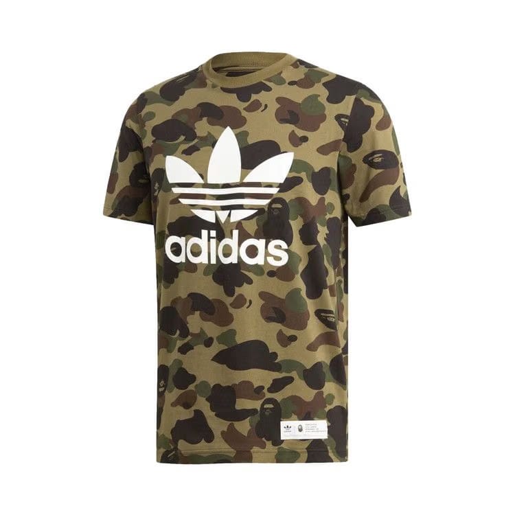 BAPE x adidas adicolor T-Shirt Green