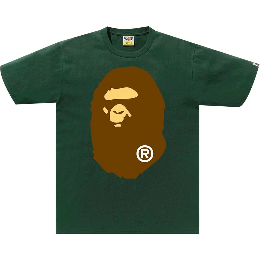 BAPE Big Ape Head T-Shirt Green