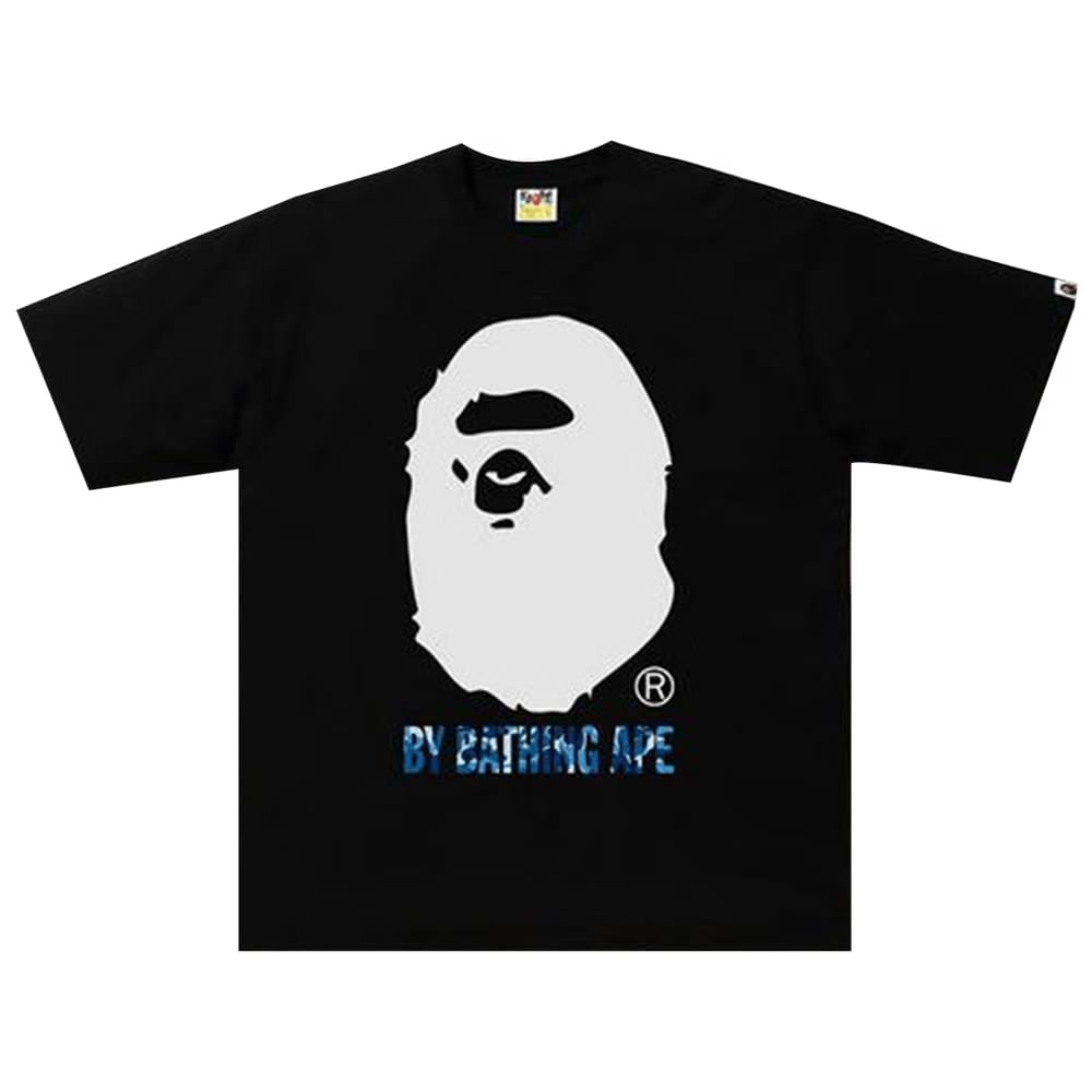 BAPE ABC Camo RLX T-Shirt Black/Blue