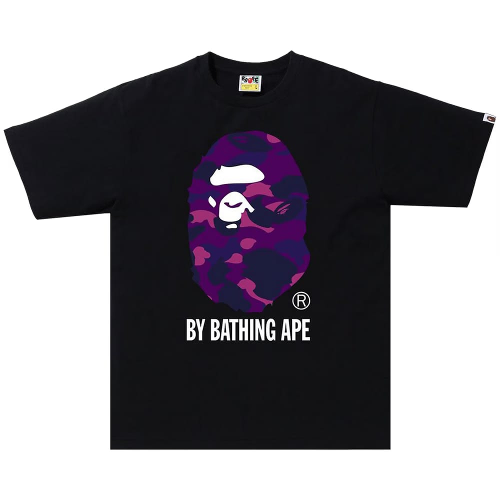 BAPE Color Camo T-Shirt Black/Purple