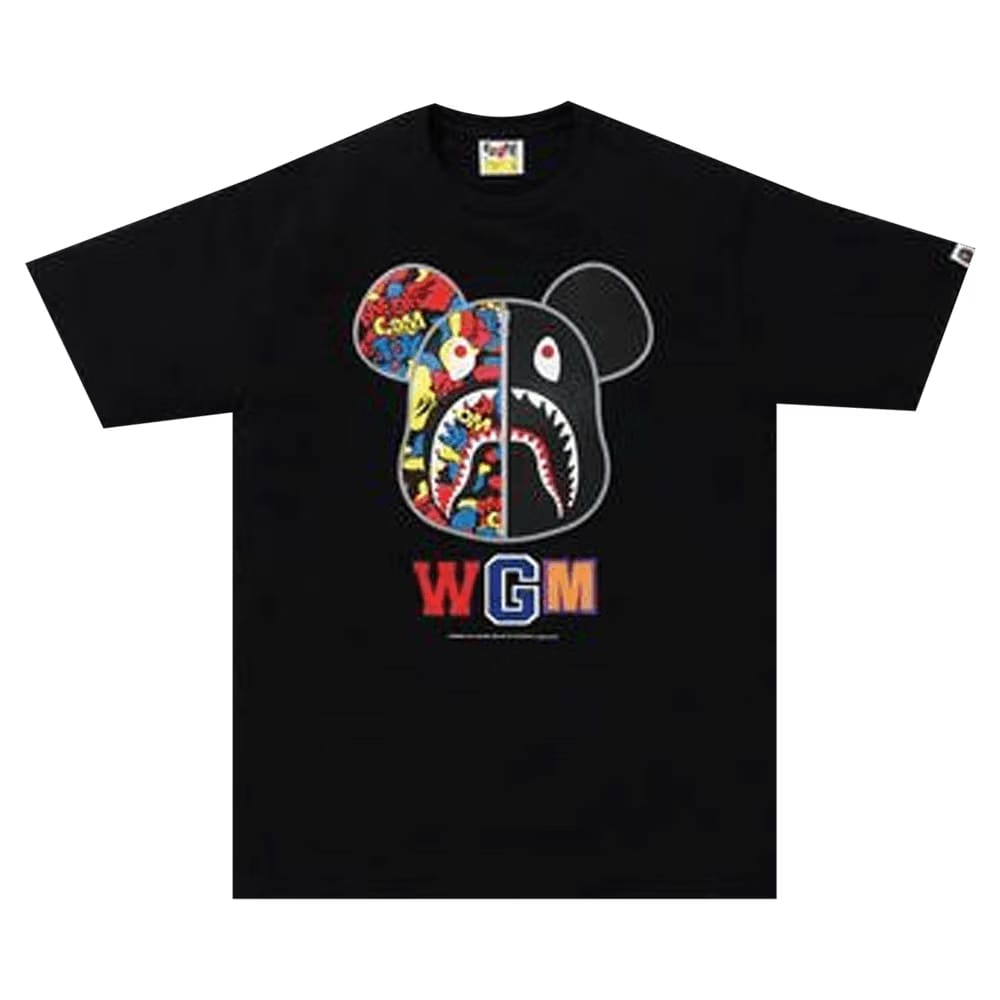 BAPE x Medicom Toy Camo Bear T-Shirt Black