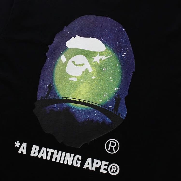BAPE The Star Festival Ape Head T-Shirt Black