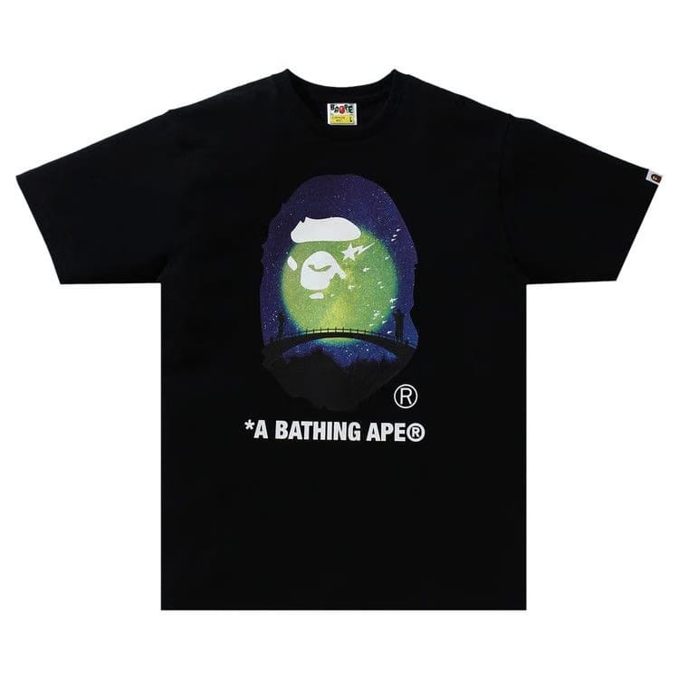 BAPE The Star Festival Ape Head T-Shirt Black