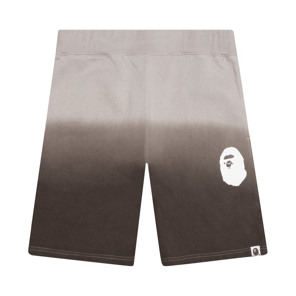 BAPE Gradation Sweat Shorts Brown