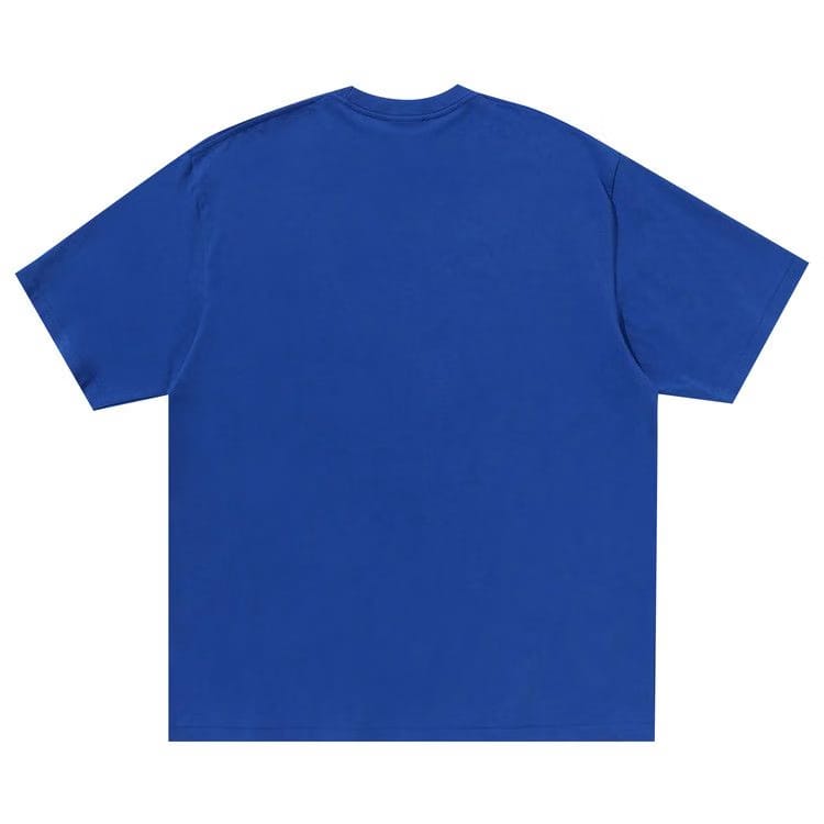 BAPE Floral Solid Camo Ape Head Relaxed Fit T-Shirt Blue