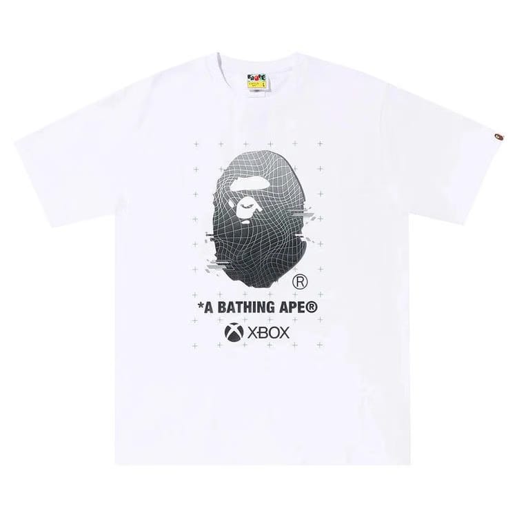 BAPE x Xbox Ape Head T-Shirt #2 White