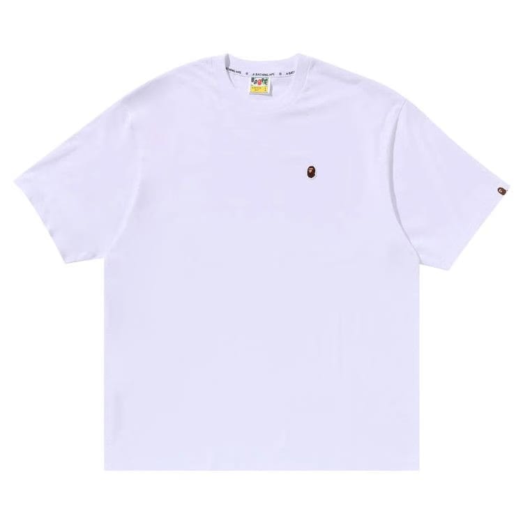 BAPE Ape Head One Point Relaxed Fit T-Shirt White