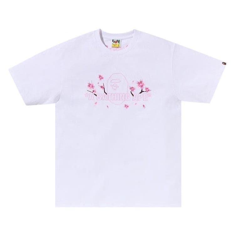BAPE Sakura A Bathing Ape T-Shirt White
