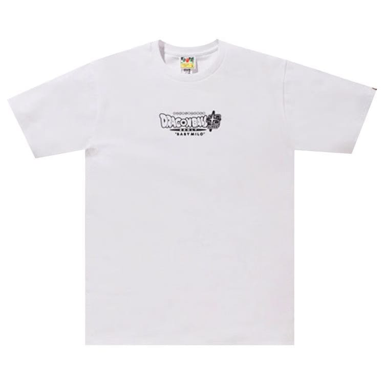 BAPE x Dragon Ball Z Super Son Goku & Vegeta T-Shirt White