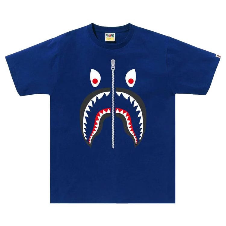 BAPE Mad Shark T-Shirt Blue