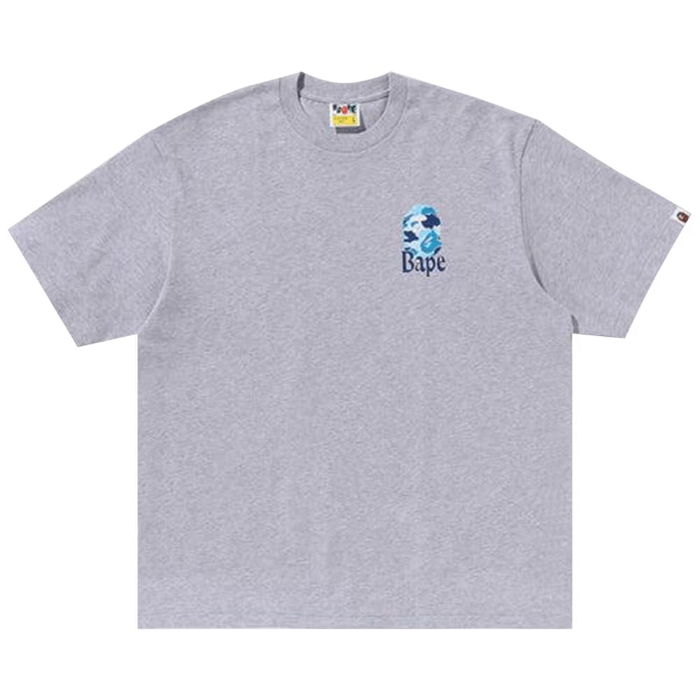 BAPE Flora Ape Head Relaxed Fit T-Shirt Grey