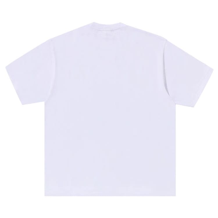 BAPE Marbling Camo Busy Works Relaxed Fit T-Shirt White