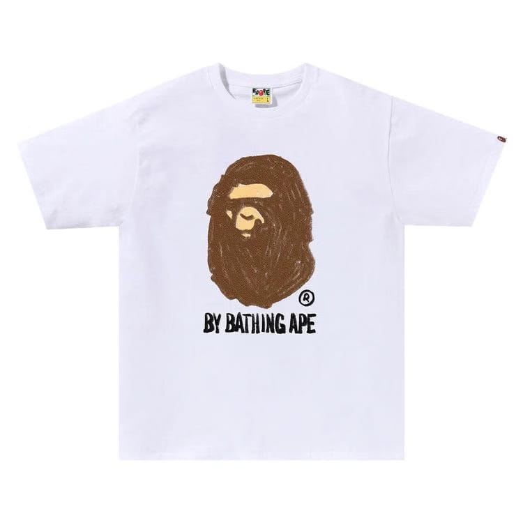 BAPE Hand Draw By Bathing Ape T-Shirt White