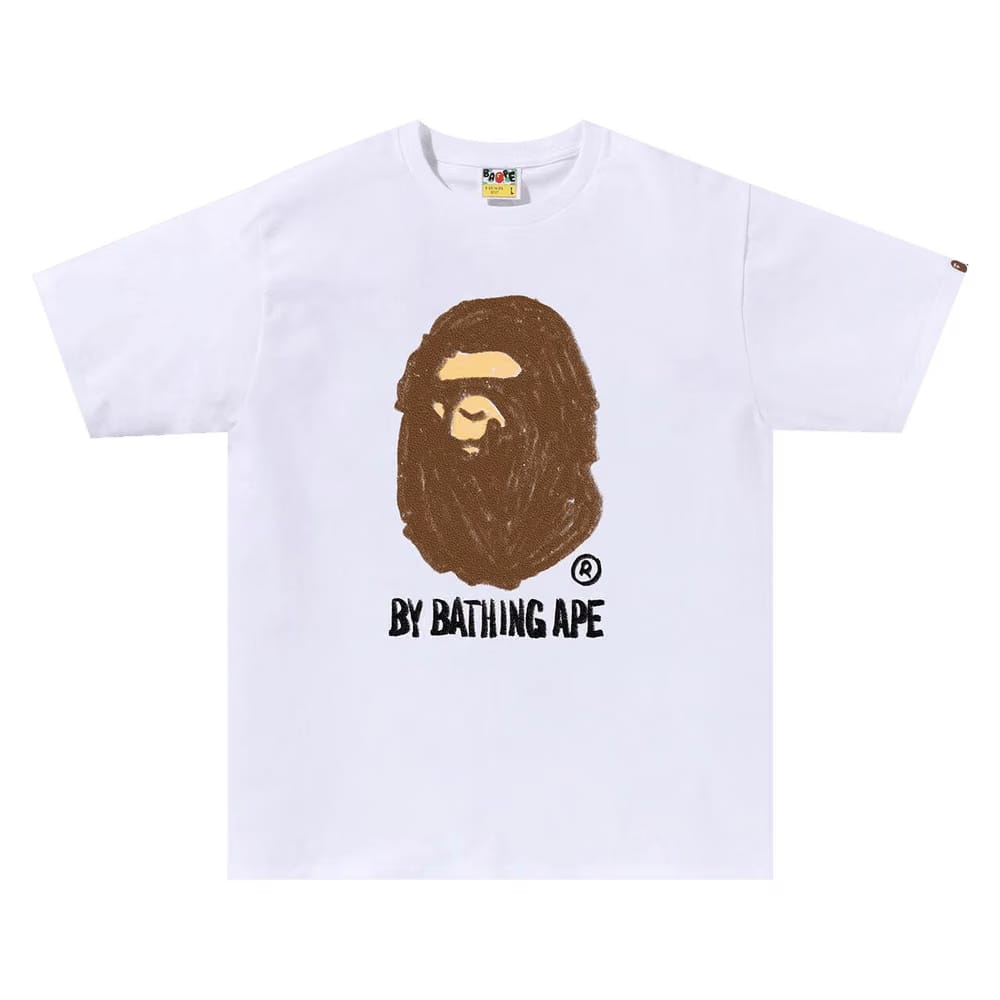 BAPE Hand Draw By Bathing Ape T-Shirt White
