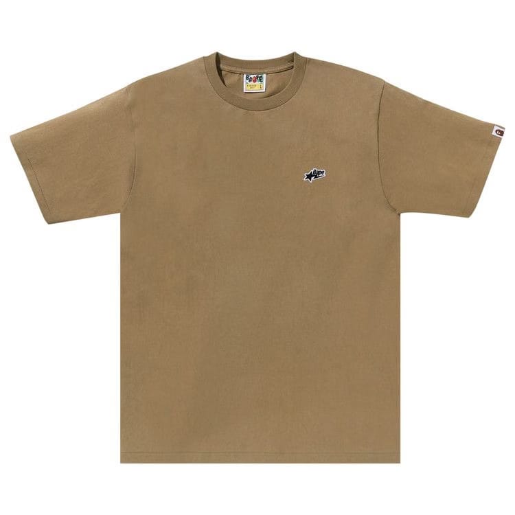 BAPE Sta One Point T-Shirt Beige