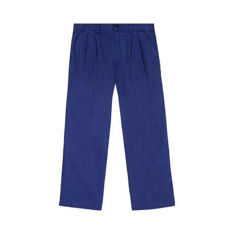 Brain Dead Gastro Pigment Dyed Herringbone Pant Navy