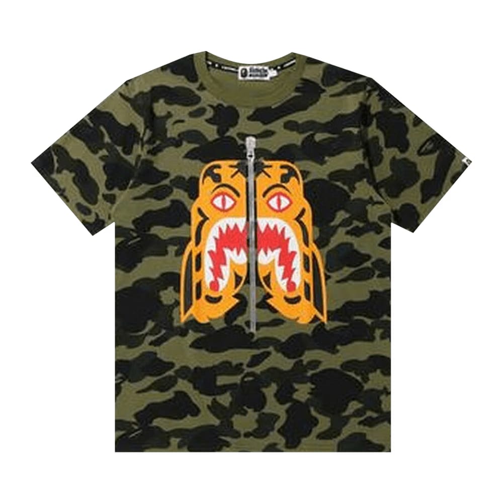 BAPE 1st Camo Tiger T-Shirt Green
