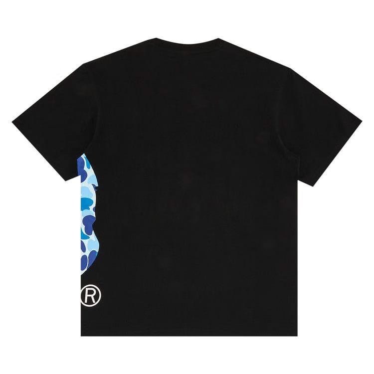 BAPE ABC Side Big Ape Head T-Shirt Black/Blue