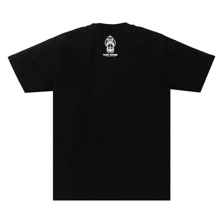 BAPE Baby Milo Shark College T-Shirt Black/Grey
