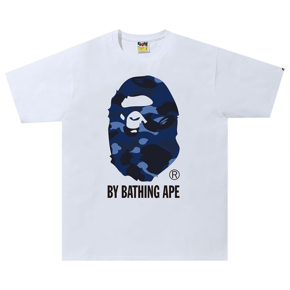 BAPE Color Camo T-Shirt White/Navy