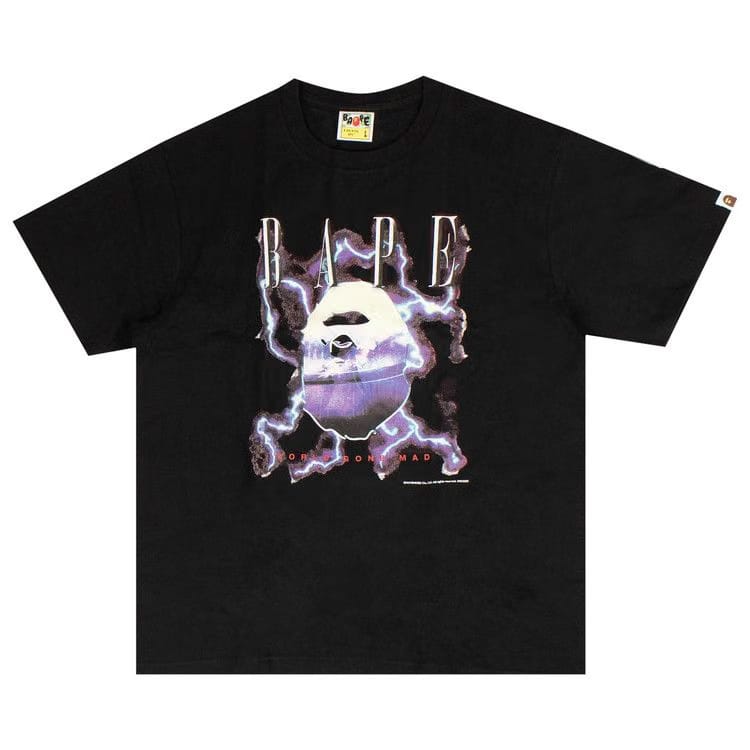 BAPE Lightning T-Shirt Black