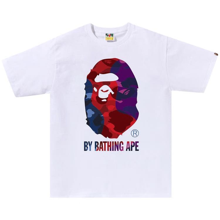 BAPE Color Camo Crazy By Bathing Ape T-Shirt White