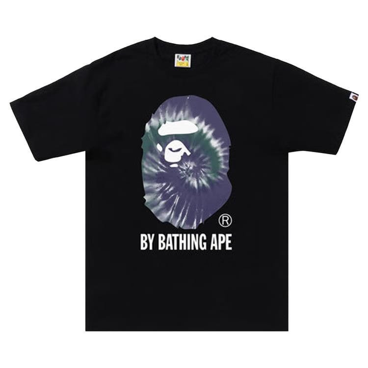 BAPE Tie Dye By Bathing Ape T-Shirt Black/Purple