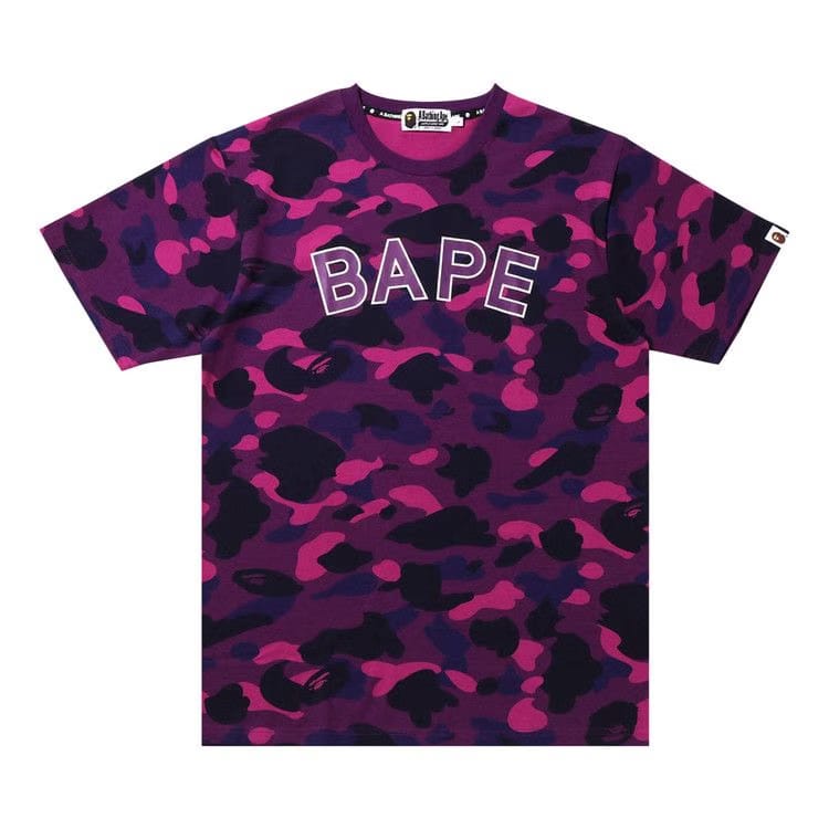 BAPE Color Camo T-Shirt Purple