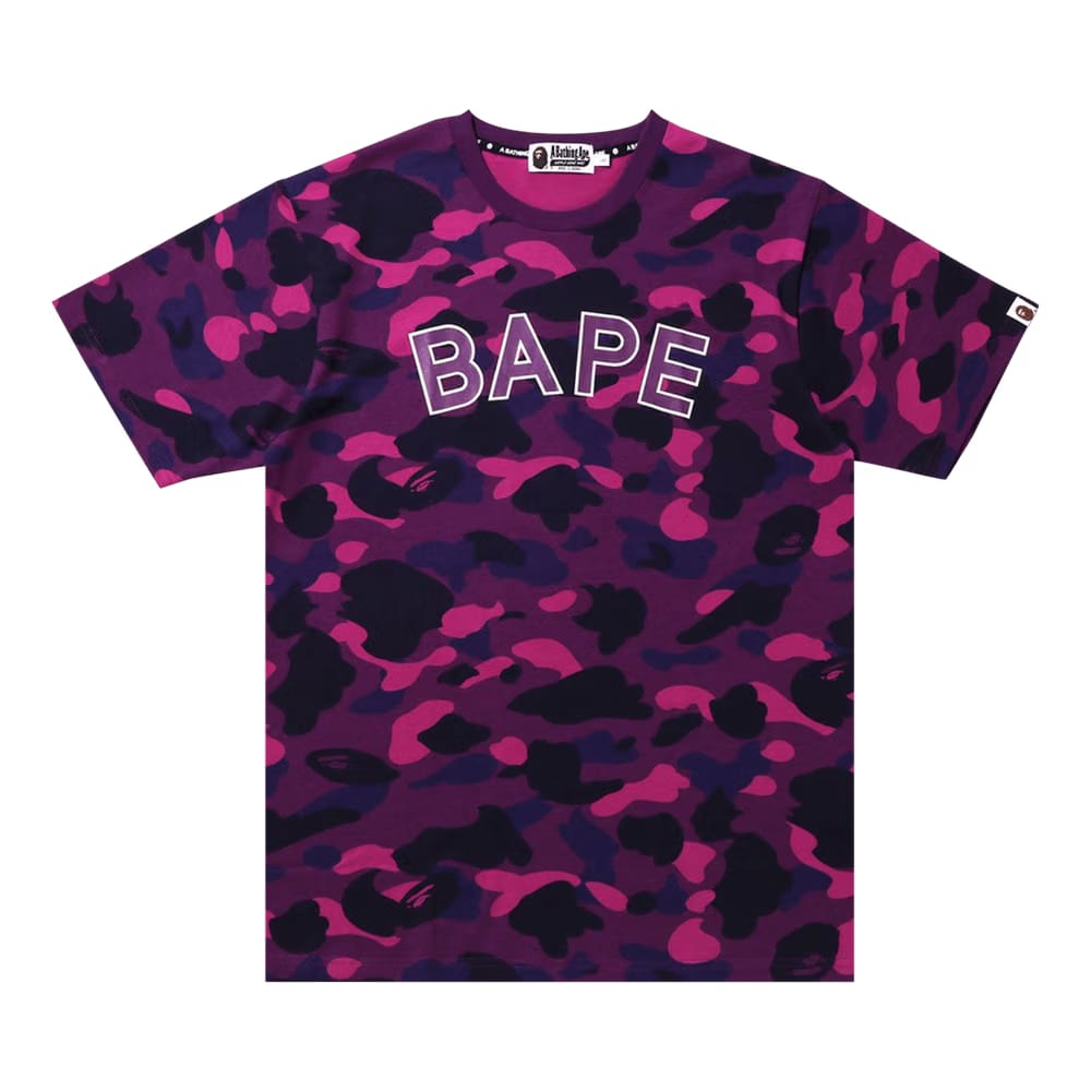 BAPE Color Camo T-Shirt Purple