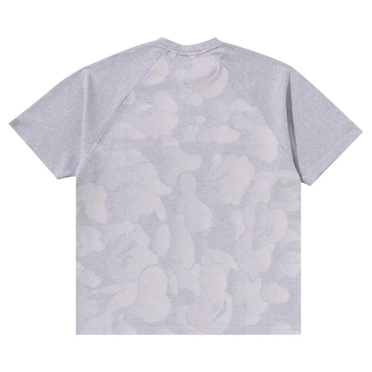 BAPE Bathing Ape Raglan Sleeve Relaxed Fit T-Shirt Grey