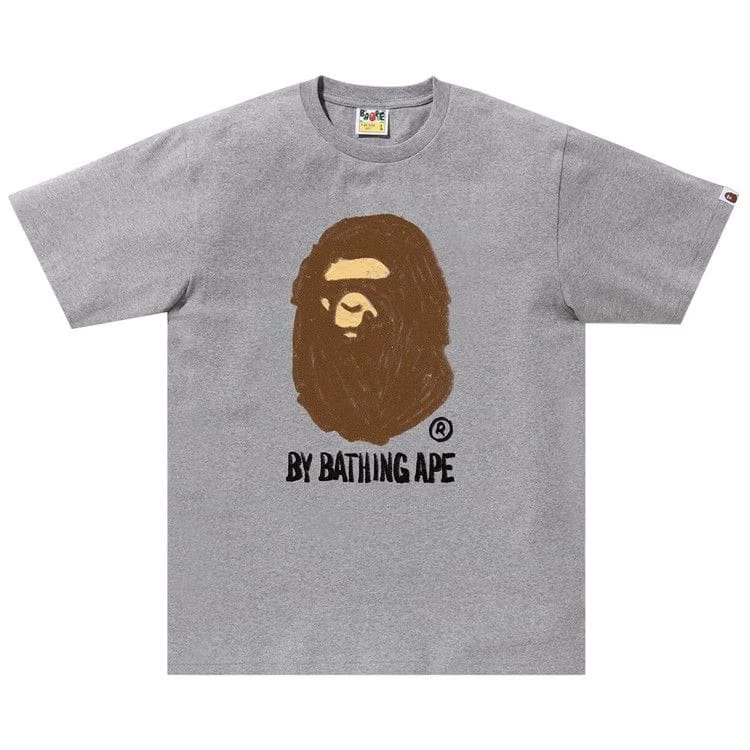 BAPE Hand Draw By Bathing Ape T-Shirt Grey